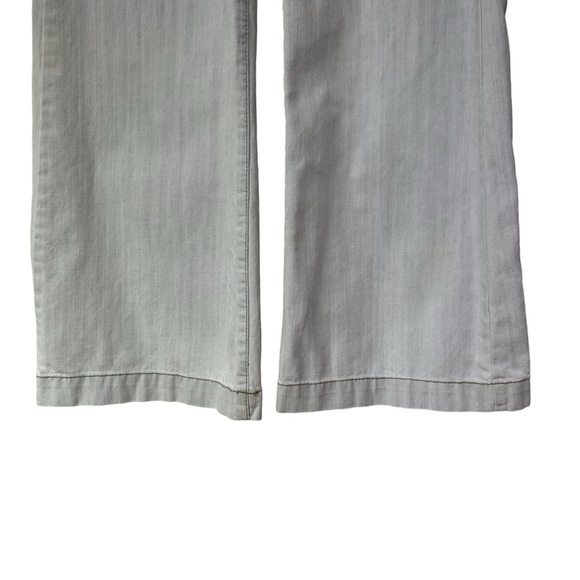 BCBGeneration Vintage 90s Light Denim Wide Leg Flare Jeans, 28 - Picture 5 of 13